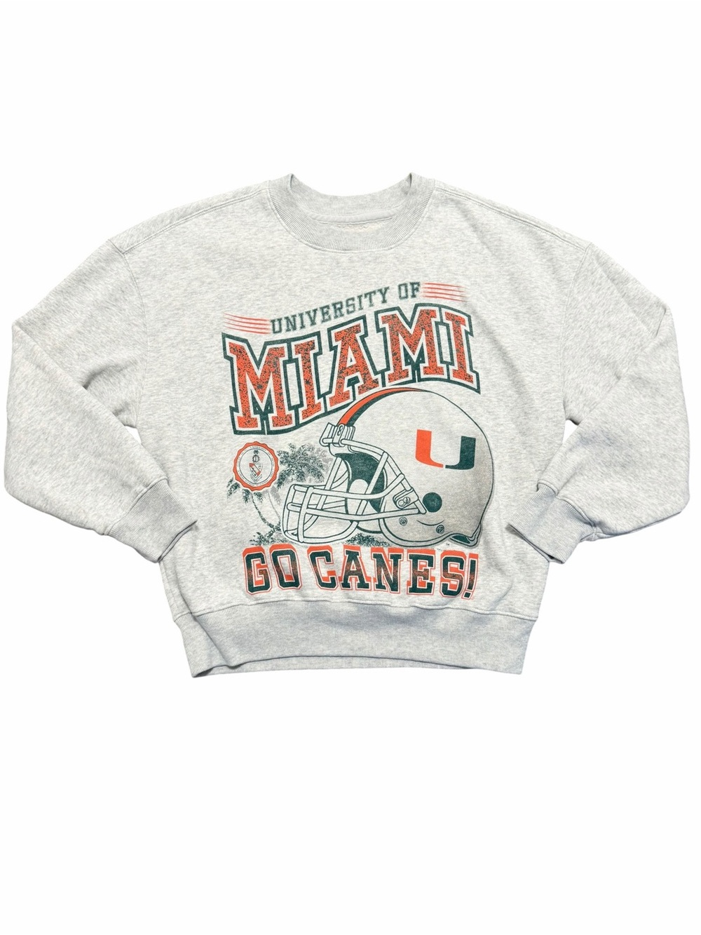 University Of Miami x Hollister Women’s Sweat Shirt - Picture 2 of 5